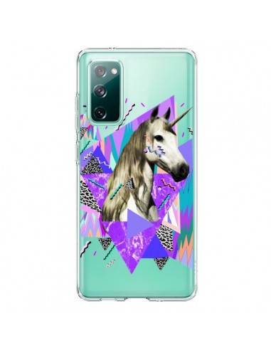 Coque Samsung Galaxy S20 Licorne Unicorn Azteque Transparente - Kris Tate