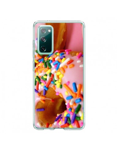 Coque Samsung Galaxy S20 Donuts Rose Candy Bonbon - Laetitia