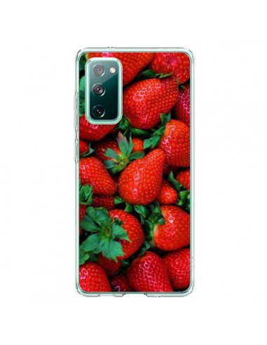 Coque Samsung Galaxy S20 Fraise Strawberry Fruit - Laetitia
