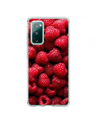 Coque Samsung Galaxy S20 Framboise Raspberry Fruit - Laetitia