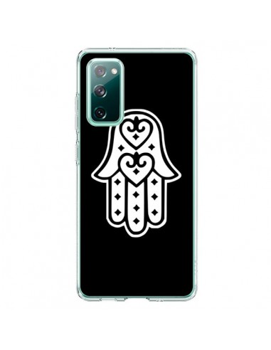 Coque Samsung Galaxy S20 Main de Fatma Oeil Noir - Laetitia