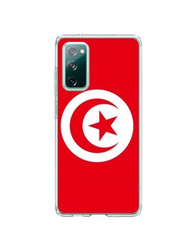 Coque Samsung Galaxy S20 Drapeau Tunisie Tunisien - Laetitia