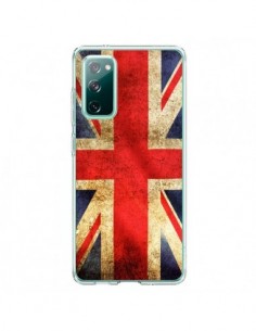 Coque Samsung Galaxy S20 Drapeau Angleterre Anglais UK -...