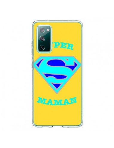 Coque Samsung Galaxy S20 Super Maman Superman - Laetitia