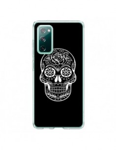 Coque Samsung Galaxy S20 Tête de Mort Mexicaine Blanche -...
