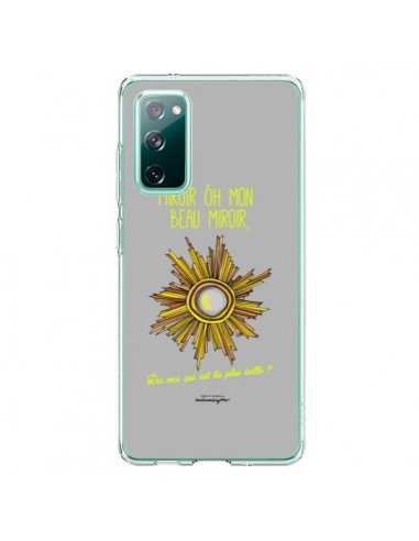 Coque Samsung Galaxy S20 Miroir Qui est la plus belle - Leellouebrigitte