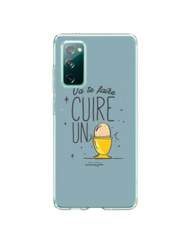 Coque Samsung Galaxy S20 Va te faire cuir un oeuf gris - Leellouebrigitte