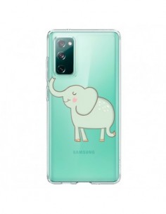 Coque Samsung Galaxy S20 Elephant Elefant Animal Coeur...