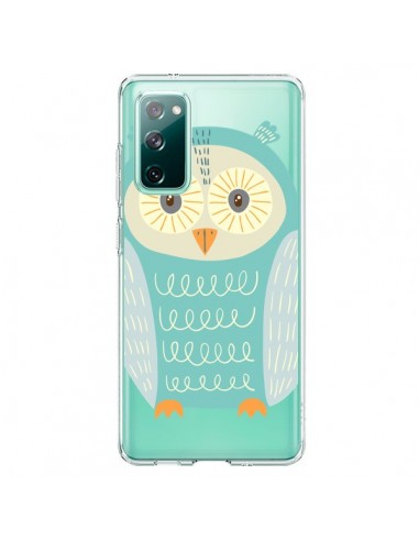 Coque Samsung Galaxy S20 Hibou Owl Transparente - Petit Griffin