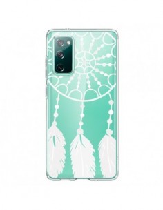 Coque Samsung Galaxy S20 Attrape Rêves Blanc Dreamcatcher...
