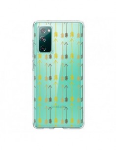 Coque Samsung Galaxy S20 Fleche Arrow Transparente -...