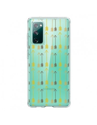 Coque Samsung Galaxy S20 Fleche Arrow Transparente - Petit Griffin