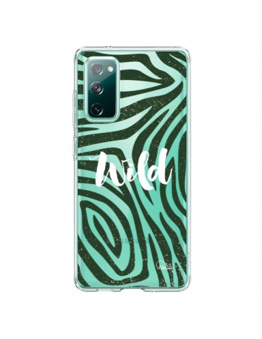 Coque Samsung Galaxy S20 Wild Zebre Jungle Transparente - Lolo Santo