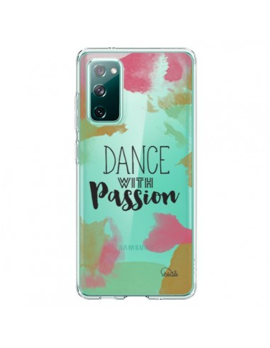 Coque Samsung Galaxy S20 Dance With Passion Transparente - Lolo Santo