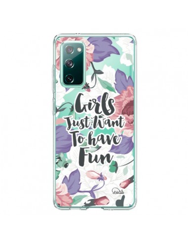 Coque Samsung Galaxy S20 Girls Fun Transparente - Lolo Santo