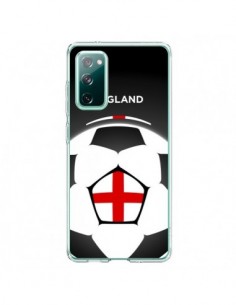 Coque Samsung Galaxy S20 Angleterre Ballon Football -...
