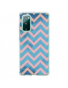 Coque Samsung Galaxy S20 Azteque Chevron Sunset - Mary...