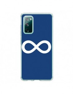 Coque Samsung Galaxy S20 Infini Navy Blue Infinity - Mary...