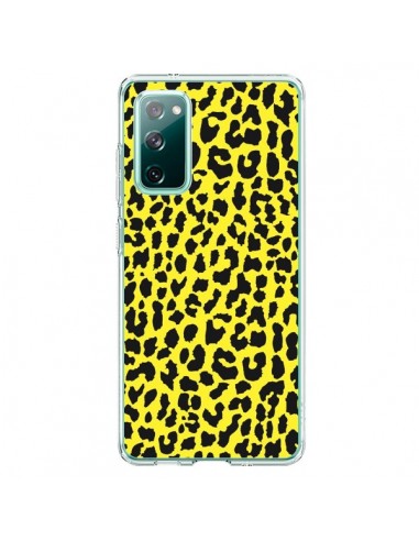 Coque Samsung Galaxy S20 Leopard Jaune - Mary Nesrala