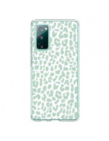 Coque Samsung Galaxy S20 Leopard Menthe Mint - Mary Nesrala