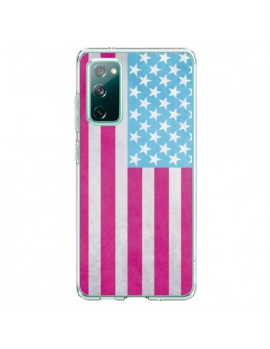 Coque Samsung Galaxy S20 Drapeau USA Vintage - Mary Nesrala