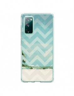 Coque Samsung Galaxy S20 Chevron Beach Dreams Triangle...