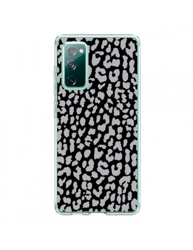 Coque Samsung Galaxy S20 Leopard Gris - Mary Nesrala