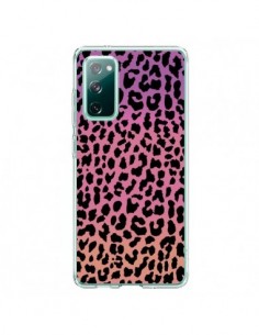 Coque Samsung Galaxy S20 Leopard Hot Rose Corail - Mary...