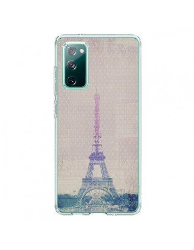 Coque Samsung Galaxy S20 I love Paris Tour Eiffel - Mary Nesrala