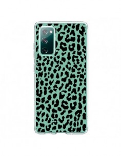 Coque Samsung Galaxy S20 Leopard Mint Vert Neon - Mary...