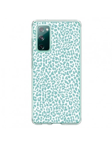 Coque Samsung Galaxy S20 Leopard Turquoise - Mary Nesrala