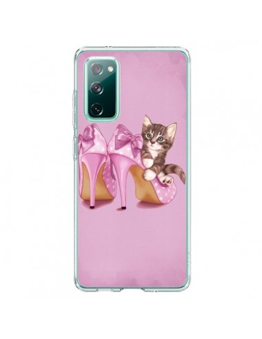 Coque Samsung Galaxy S20 Chaton Chat Kitten Chaussure Shoes - Maryline Cazenave