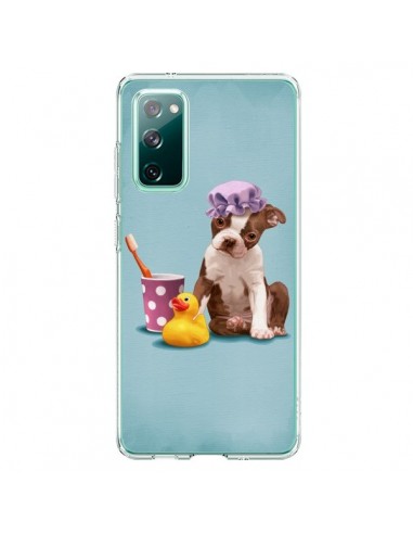 Coque Samsung Galaxy S20 Chien Dog Canard Fille - Maryline Cazenave