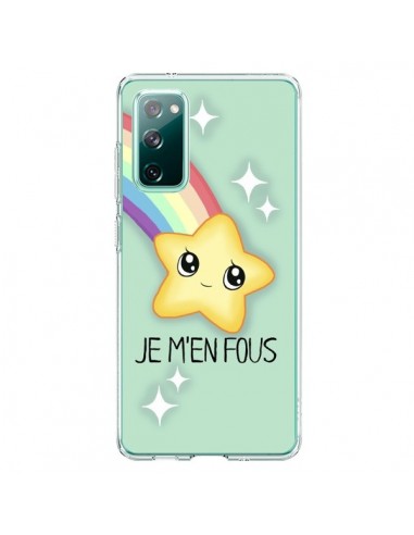 Coque Samsung Galaxy S20 Etoile Je m'en fous - Maryline Cazenave