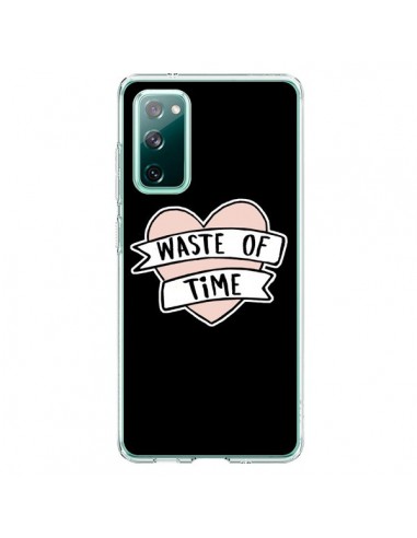 Coque Samsung Galaxy S20 Waste of Time Coeur - Maryline Cazenave
