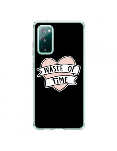 Coque Samsung Galaxy S20 Waste of Time Coeur - Maryline Cazenave