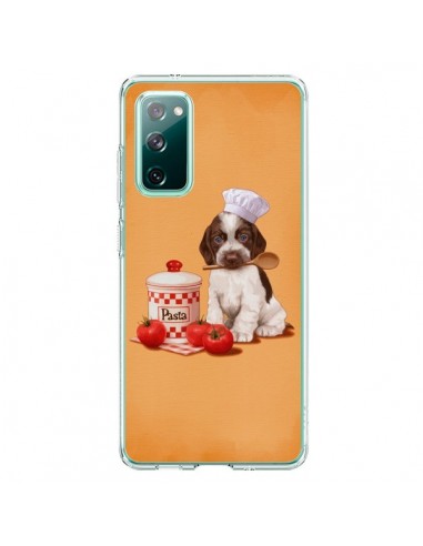 Coque Samsung Galaxy S20 Chien Dog Pates Pasta Cuisinier - Maryline Cazenave