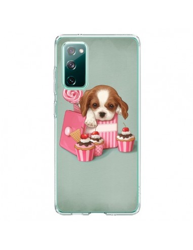 Coque Samsung Galaxy S20 Chien Dog Cupcake Gateau Boite - Maryline Cazenave