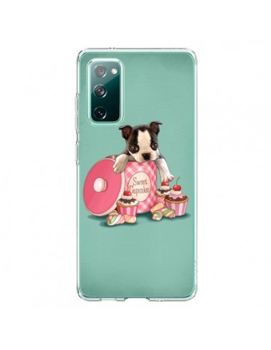 Coque Samsung Galaxy S20 Chien Dog Cupcakes Gateau Boite - Maryline Cazenave