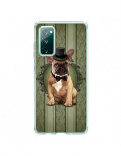Coque Samsung Galaxy S20 Chien Dog Bulldog Noeud Papillon...