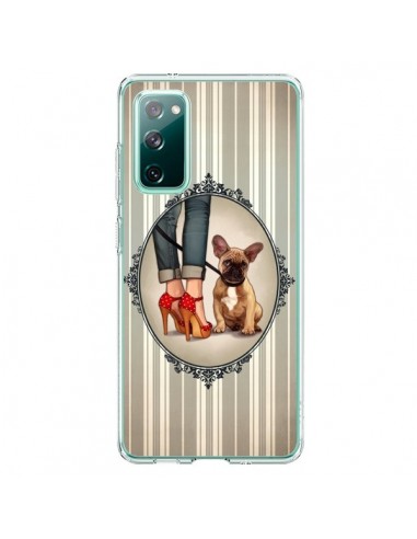 Coque Samsung Galaxy S20 Lady Jambes Chien Dog - Maryline Cazenave