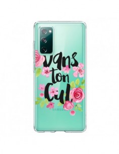 Coque Samsung Galaxy S20 Dans Ton Cul Fleurs Transparente...