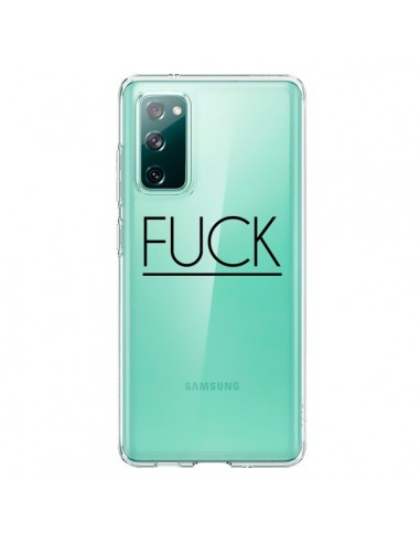 Coque Samsung Galaxy S20 Fuck Transparente - Maryline Cazenave