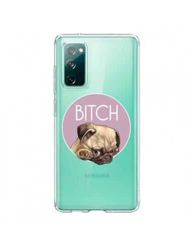 Coque Samsung Galaxy S20 Bulldog Bitch Transparente - Maryline Cazenave
