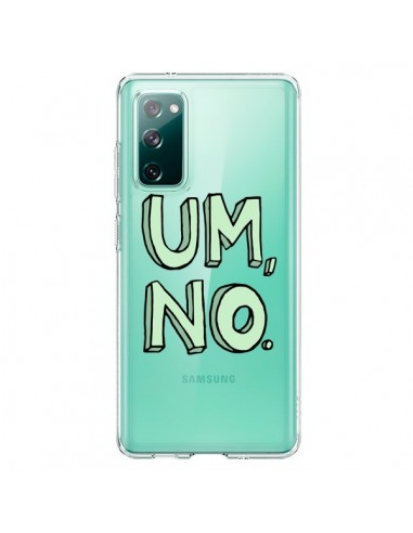 Coque Samsung Galaxy S20 Um, No Transparente - Maryline Cazenave