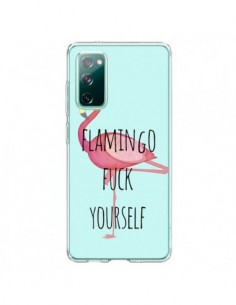 Coque Samsung Galaxy S20 Flamingo Fuck Yourself -...