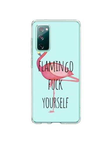 Coque Samsung Galaxy S20 Flamingo Fuck Yourself - Maryline Cazenave