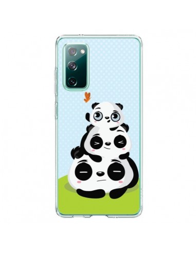 Coque Samsung Galaxy S20 Panda Famille - Maria Jose Da Luz
