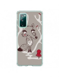 Coque Samsung Galaxy S20 Le Petit Chaperon Rouge Loup -...