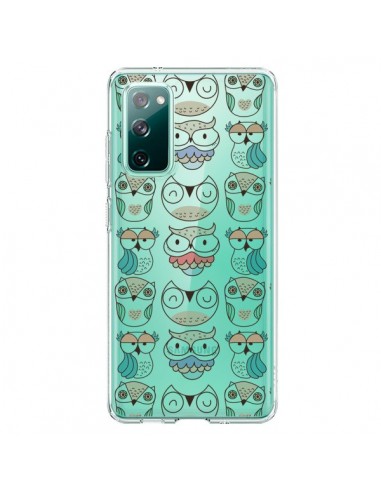 Coque Samsung Galaxy S20 Chouettes Owl Hibou Transparente - Maria Jose Da Luz